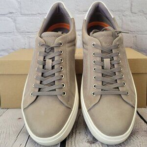 Steve Madden Men's Myler Waxed Leather Low-Top Sneaker